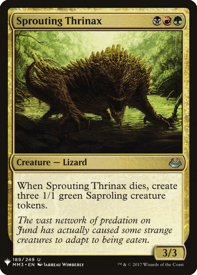 Sprouting Thrinax [Mystery Booster] | Game Haven TX