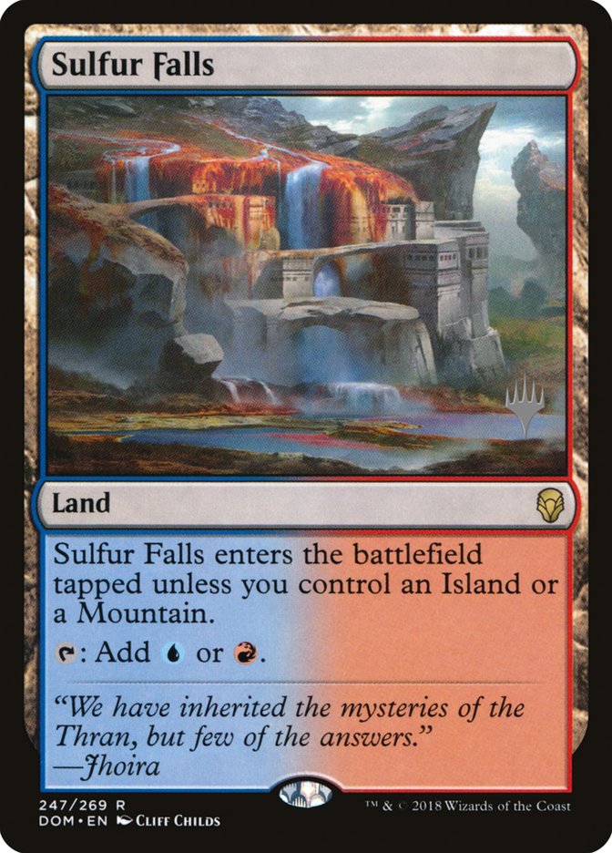 Sulfur Falls [Dominaria Promos] | Game Haven TX