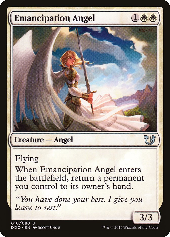 Emancipation Angel [Duel Decks: Blessed vs. Cursed] | Game Haven TX