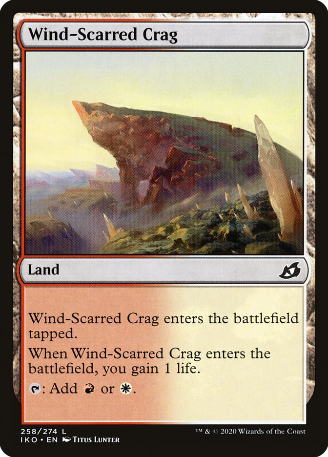 Wind-Scarred Crag [Ikoria: Lair of Behemoths] | Game Haven TX