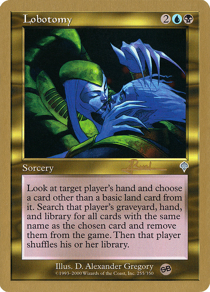 Lobotomy (Antoine Ruel) (SB) [World Championship Decks 2001] | Game Haven TX