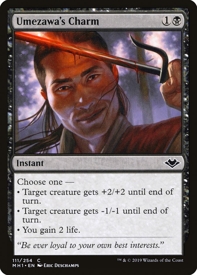Umezawa's Charm [Modern Horizons] | Game Haven TX