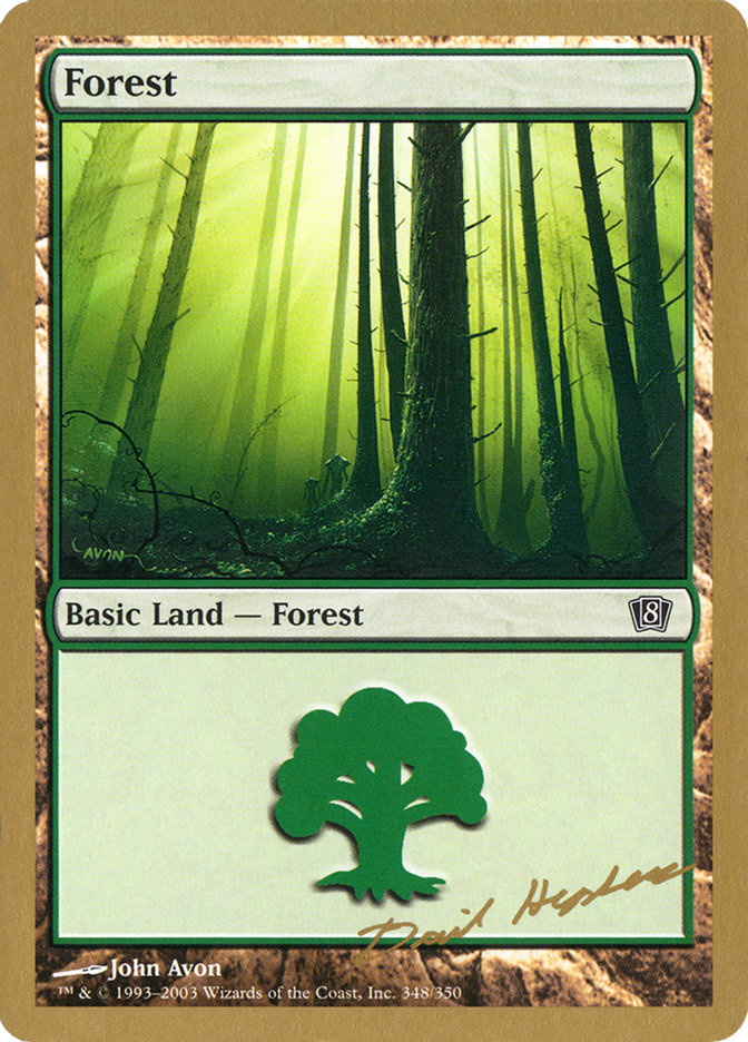 Forest (dh348) (Dave Humpherys) [World Championship Decks 2003] | Game Haven TX