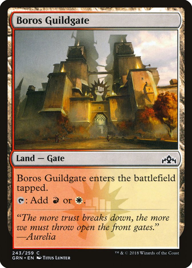 Boros Guildgate (243/259) [Guilds of Ravnica] | Game Haven TX