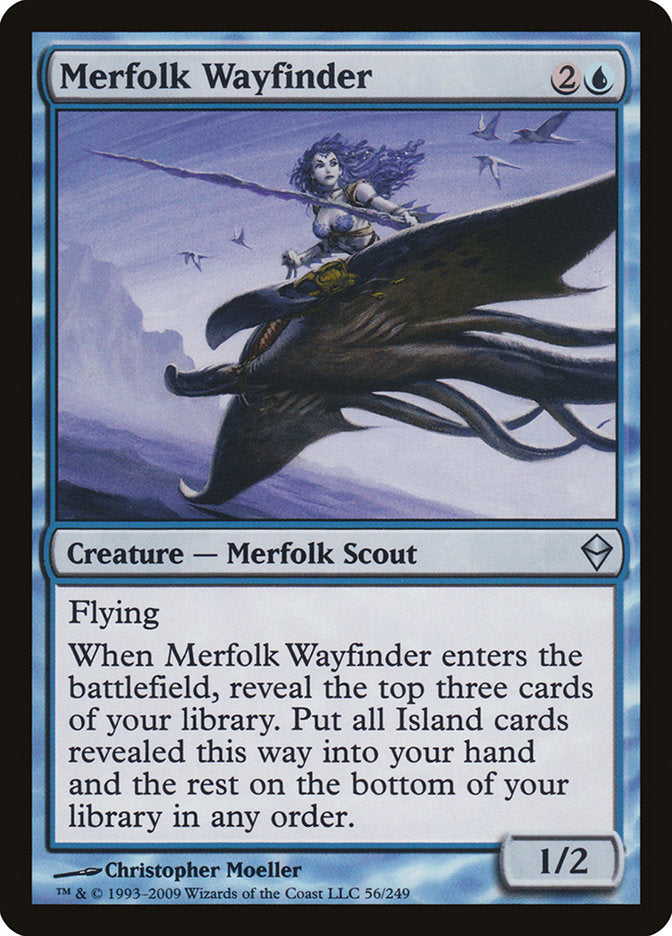 Merfolk Wayfinder [Zendikar] | Game Haven TX