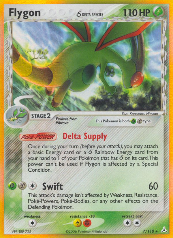 Flygon (7/110) (Delta Species) [EX: Holon Phantoms] | Game Haven TX