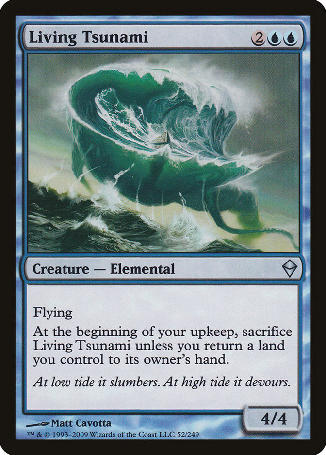 Living Tsunami [Zendikar] | Game Haven TX