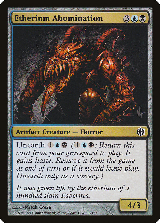 Etherium Abomination [Alara Reborn] | Game Haven TX