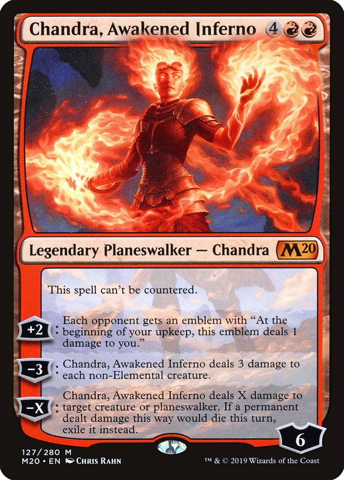 Chandra, Awakened Inferno [Core Set 2020] | Game Haven TX