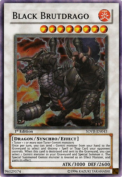 Black Brutdrago [SOVR-EN043] Super Rare | Game Haven TX
