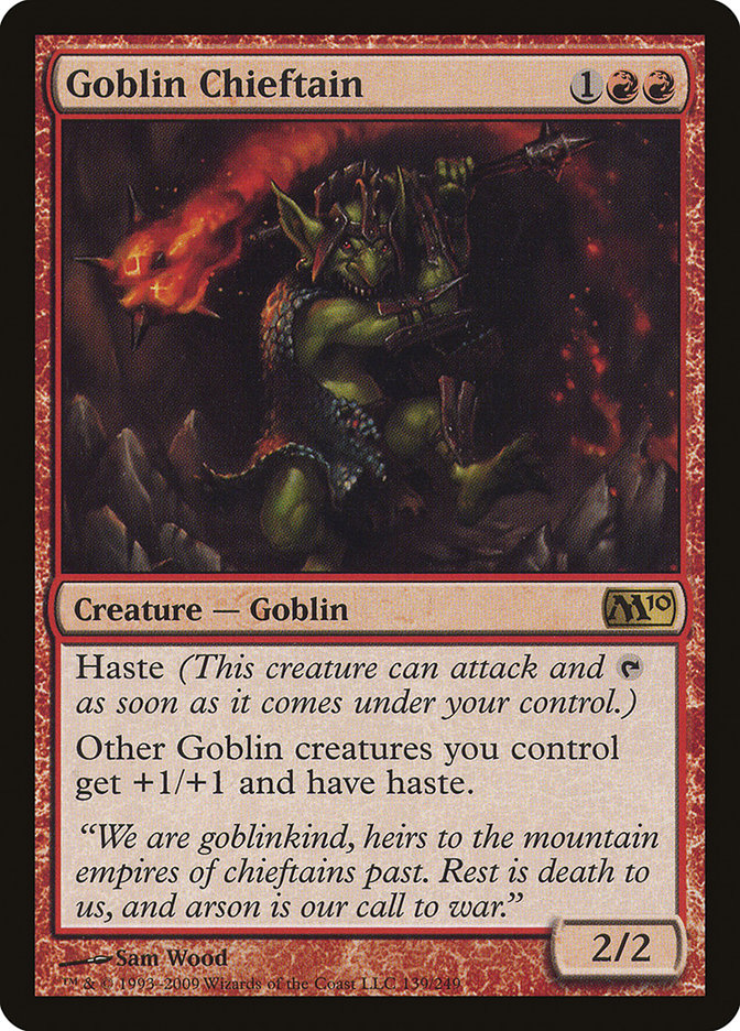 Goblin Chieftain [Magic 2010] | Game Haven TX