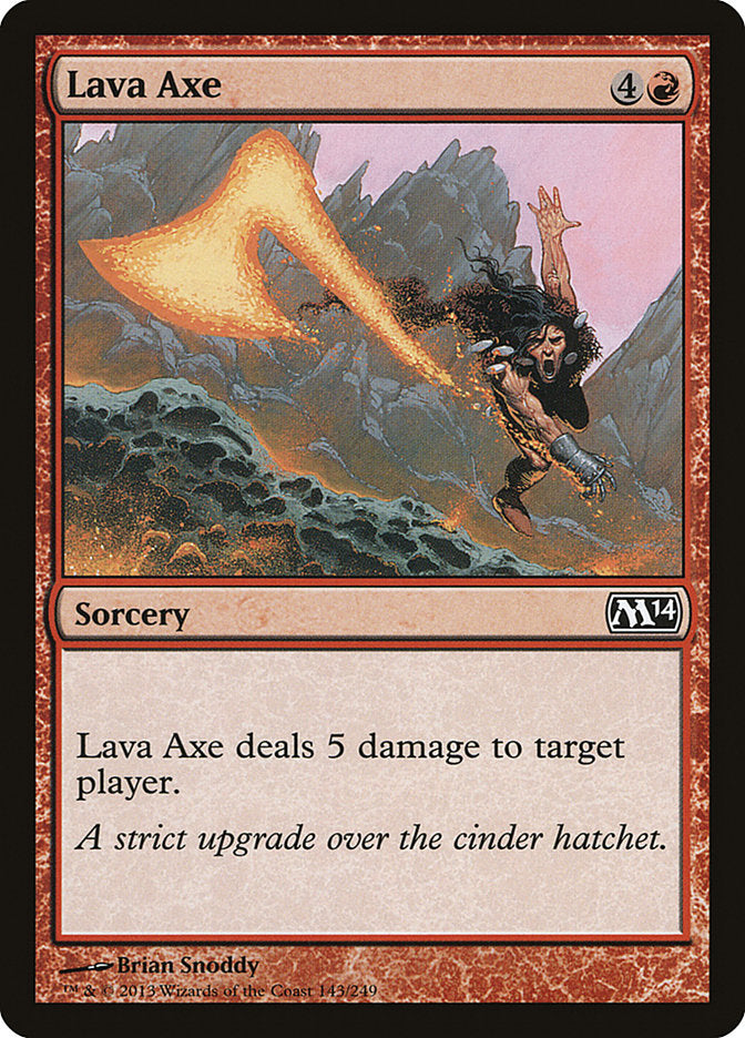 Lava Axe [Magic 2014] | Game Haven TX