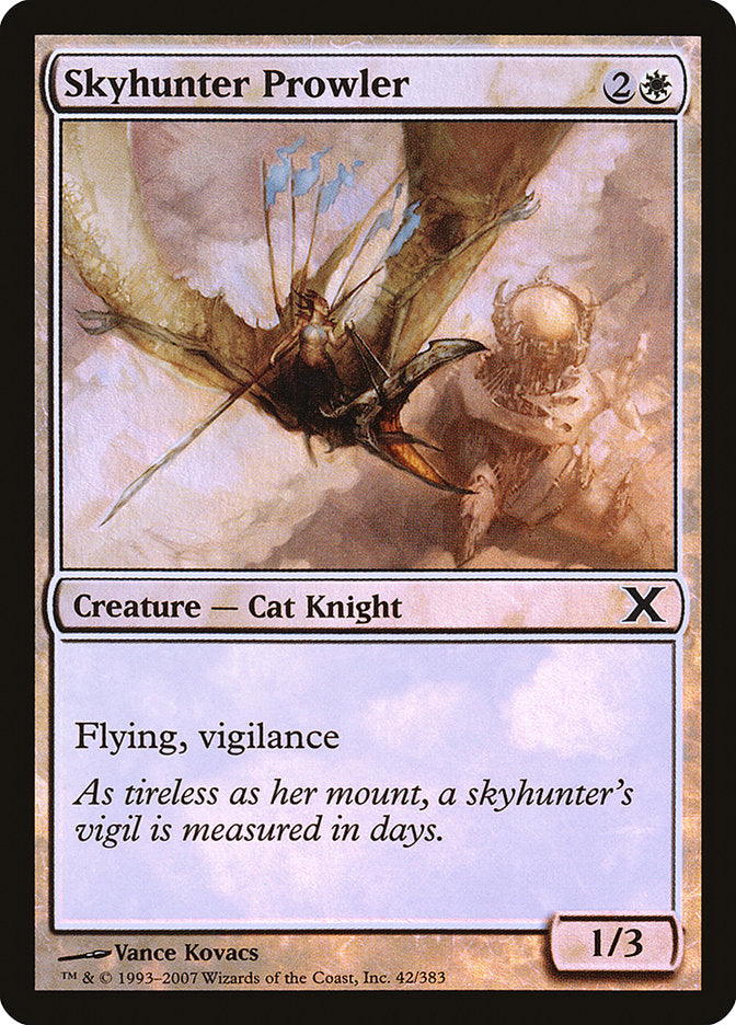 Skyhunter Prowler (Premium Foil) [Tenth Edition] | Game Haven TX