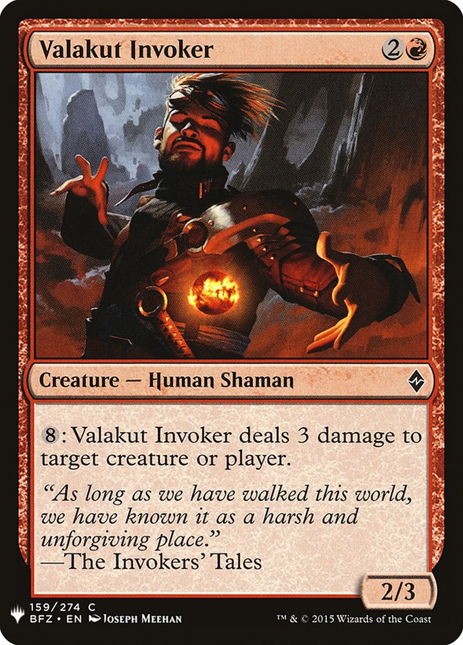Valakut Invoker [Mystery Booster] | Game Haven TX