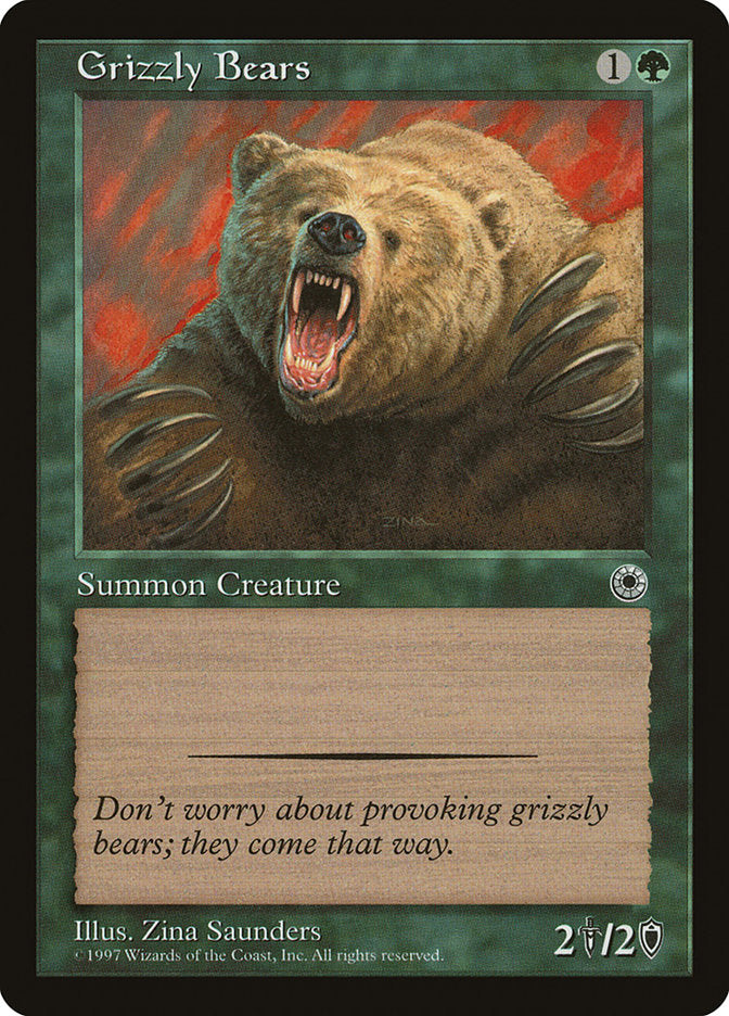 Grizzly Bears [Portal] | Game Haven TX