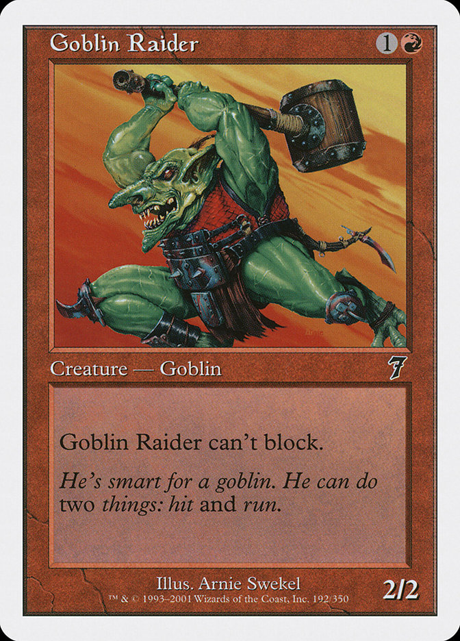 Goblin Raider [Seventh Edition] | Game Haven TX