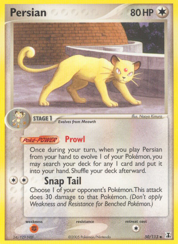 Persian (50/113) [EX: Delta Species] | Game Haven TX