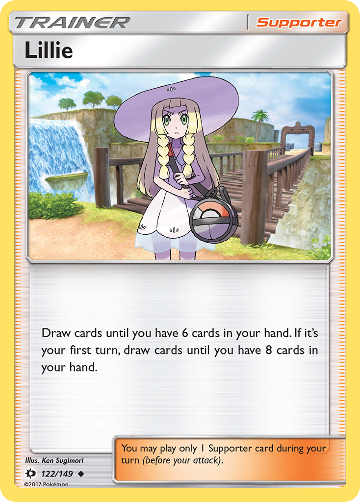 Lillie (122/149) [Sun & Moon: Base Set] | Game Haven TX