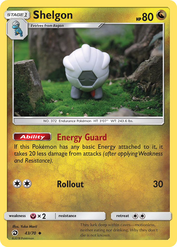 Shelgon (43/70) [Sun & Moon: Dragon Majesty] | Game Haven TX