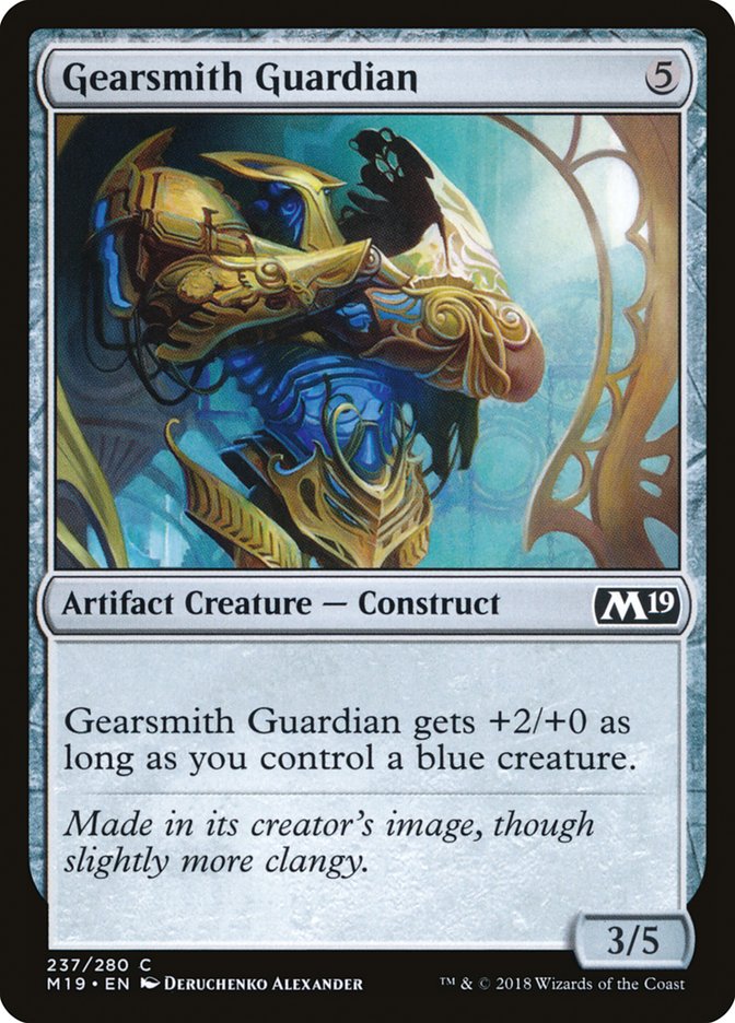 Gearsmith Guardian [Core Set 2019] | Game Haven TX