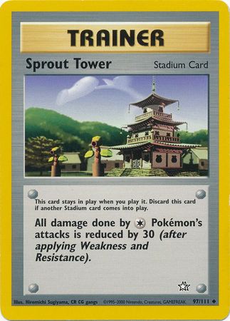 Sprout Tower (97/111) [Neo Genesis Unlimited] | Game Haven TX