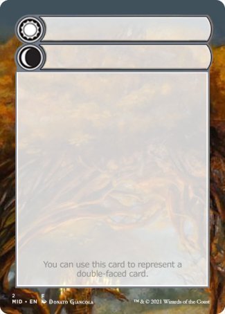 Helper Card (2/9) [Innistrad: Midnight Hunt Tokens] | Game Haven TX
