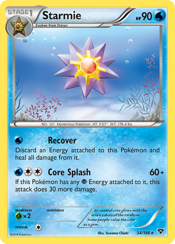 Starmie (34/146) [XY: Base Set] | Game Haven TX