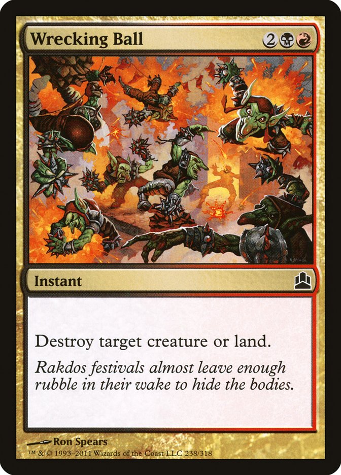 Wrecking Ball [Commander 2011] | Game Haven TX