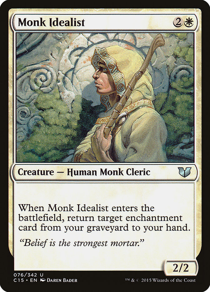 Monk Idealist [Commander 2015] | Game Haven TX