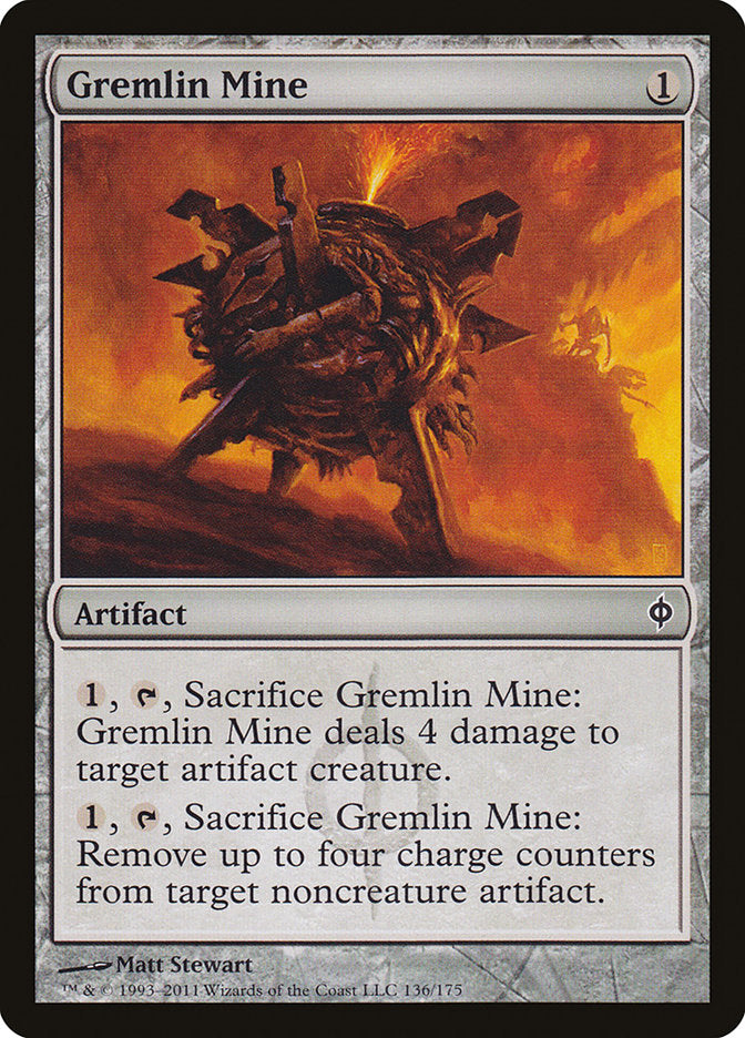 Gremlin Mine [New Phyrexia] | Game Haven TX