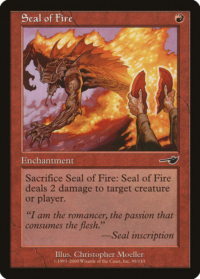 Seal of Fire [Nemesis] | Game Haven TX