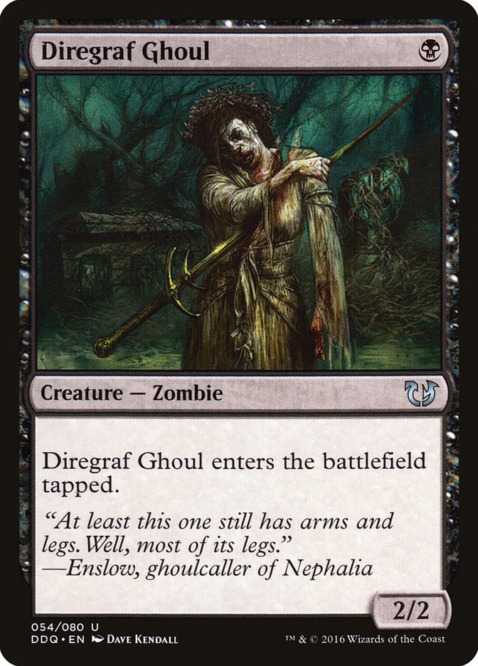Diregraf Ghoul [Duel Decks: Blessed vs. Cursed] | Game Haven TX