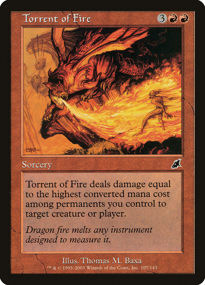 Torrent of Fire [Scourge] | Game Haven TX