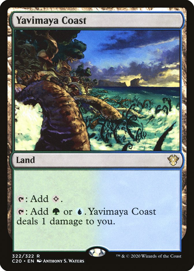 Yavimaya Coast [Commander 2020] | Game Haven TX