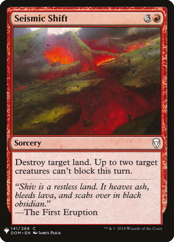 Seismic Shift [Mystery Booster] | Game Haven TX