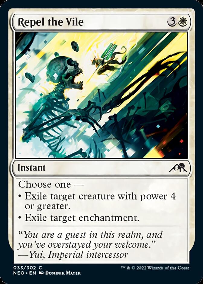 Repel the Vile [Kamigawa: Neon Dynasty] | Game Haven TX