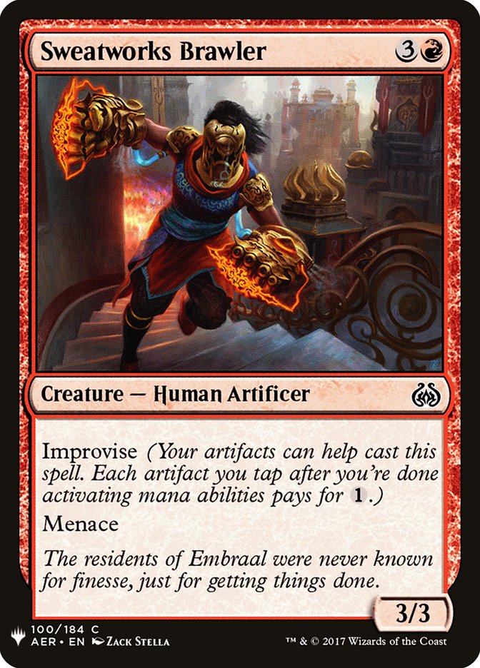 Sweatworks Brawler [Mystery Booster] | Game Haven TX