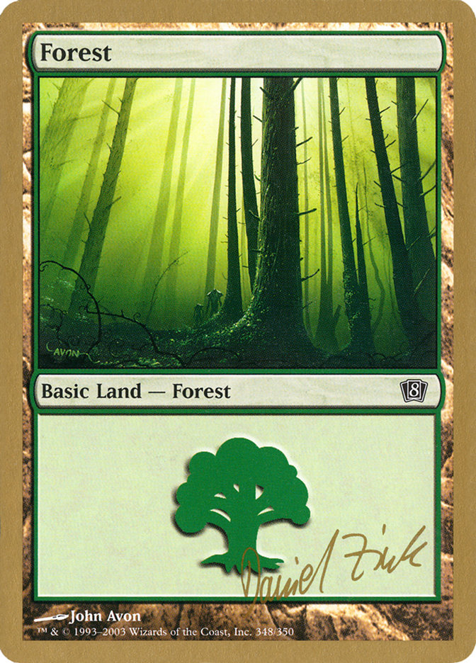 Forest (dz348) (Daniel Zink) [World Championship Decks 2003] | Game Haven TX