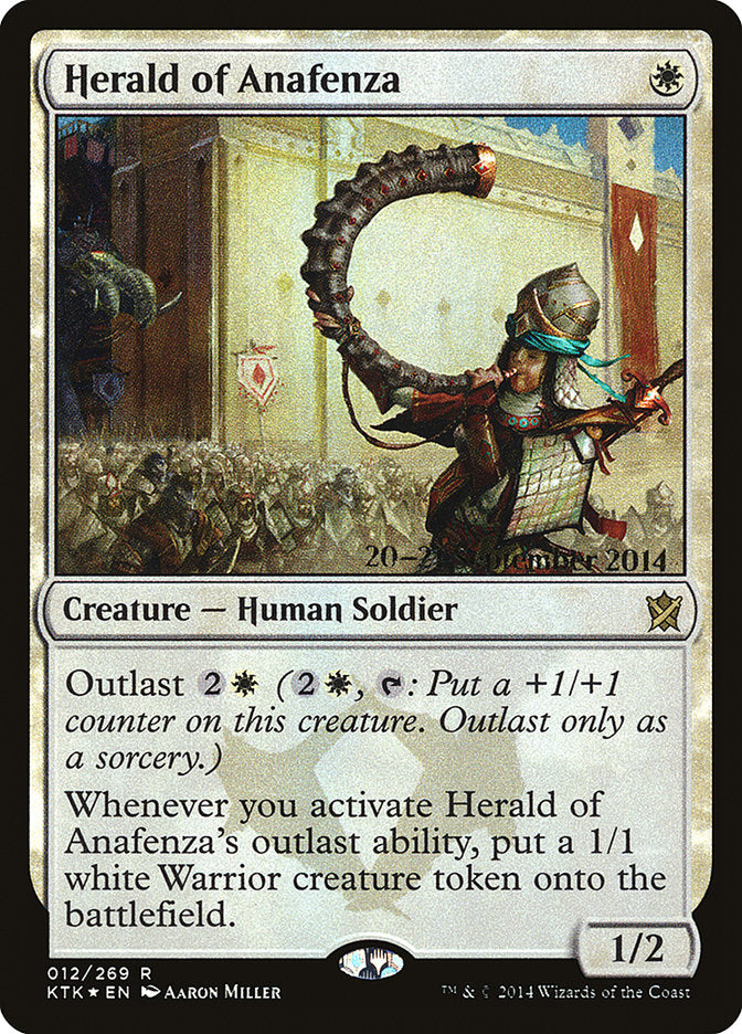 Herald of Anafenza [Khans of Tarkir Promos] | Game Haven TX