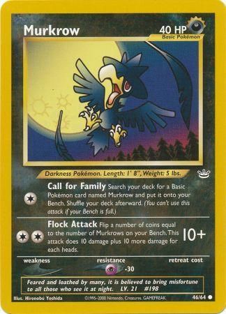 Murkrow (46/64) [Neo Revelation Unlimited] | Game Haven TX