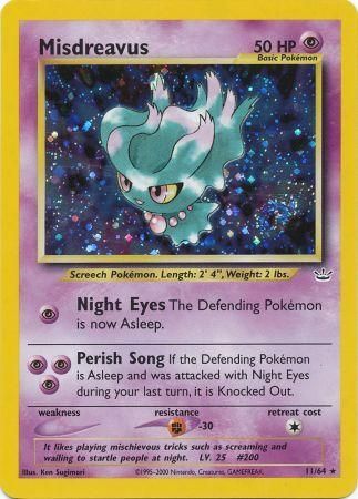 Misdreavus (11/64) [Neo Revelation Unlimited] | Game Haven TX