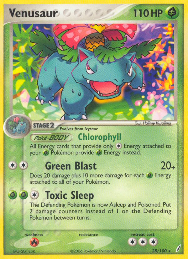 Venusaur (28/100) [EX: Crystal Guardians] | Game Haven TX