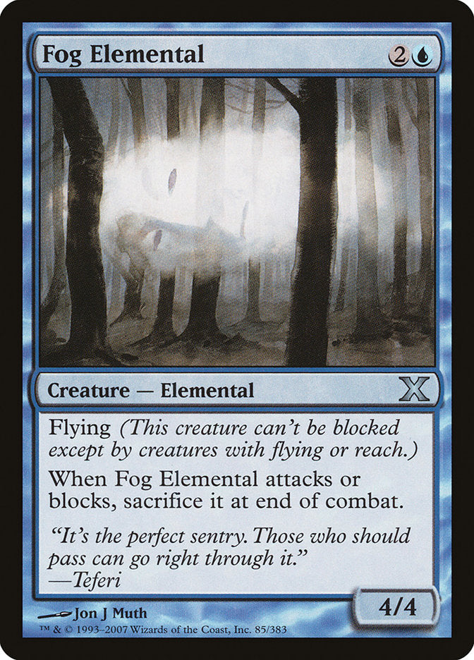 Fog Elemental [Tenth Edition] | Game Haven TX