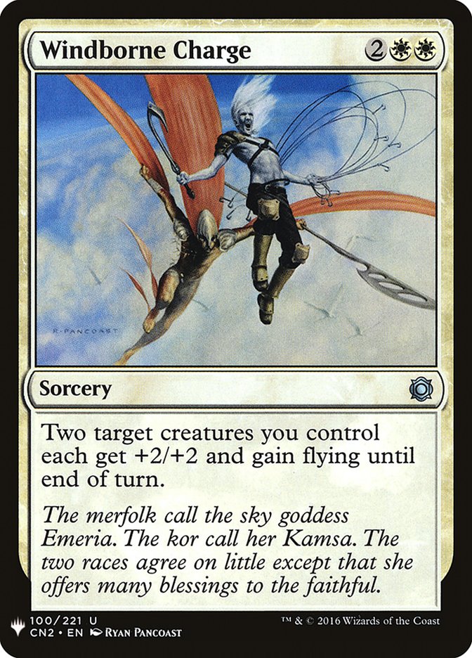Windborne Charge [Mystery Booster] | Game Haven TX