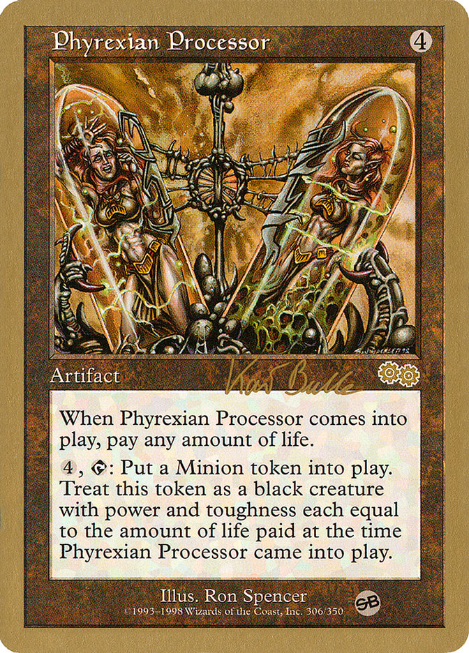Phyrexian Processor (Kai Budde) (SB) [World Championship Decks 1999] | Game Haven TX