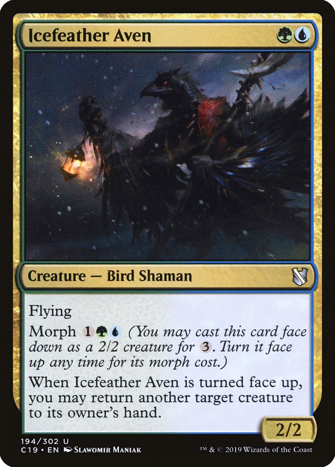 Icefeather Aven [Commander 2019] | Game Haven TX