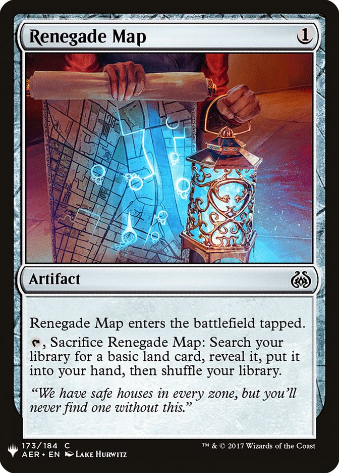 Renegade Map [Mystery Booster] | Game Haven TX