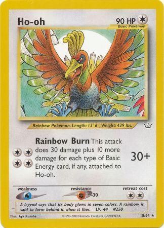 Ho-oh (18/64) [Neo Revelation Unlimited] | Game Haven TX