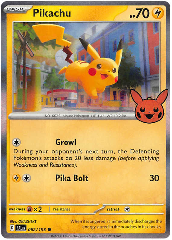 Pikachu (062/193) [Trick or Trade 2023] | Game Haven TX