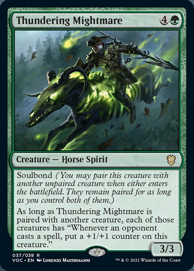 Thundering Mightmare [Innistrad: Crimson Vow Commander] | Game Haven TX